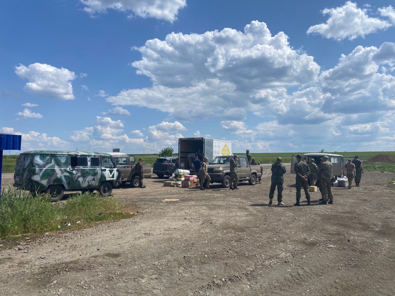 Южноуральцы привезли гуманитарную помощь в зону СВО