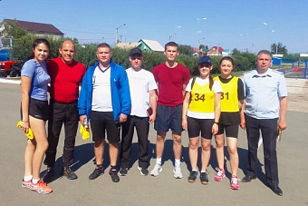 Сотрудники полиции приняли участие в спартакиаде