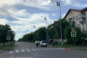 На пешеходном переходе по улице Парковой сбили пенсионера