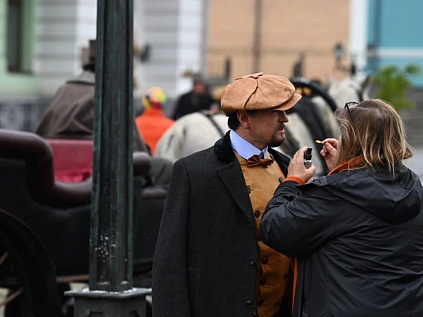 В Троицке снимают сериал с Сергеем Безруковым