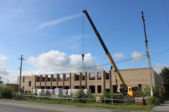В Увельском районе возобновили строительство дополнительного корпуса школы №1