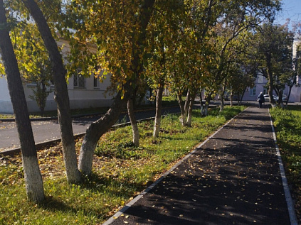 В Медгородке сделали прогулочную зону для пациентов