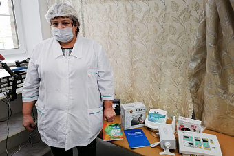 В село Увельского района привезли новое оборудование