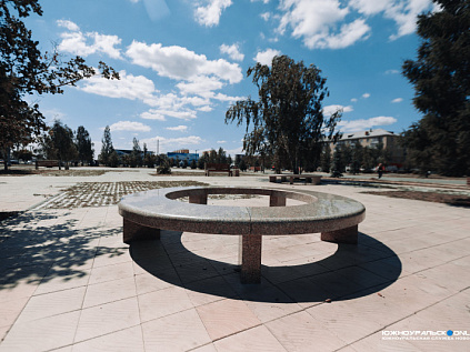 Сквер в Южноуральске вошел в топ проектов благоустройства Челябинской области