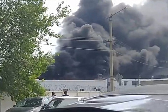 На молочном предприятии Южноуральска произошел пожар