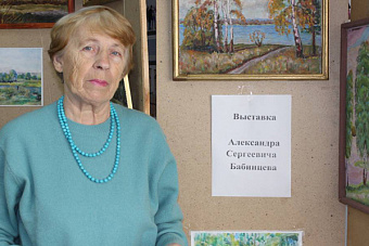 В музее Увельского района открылась выставка местного художника