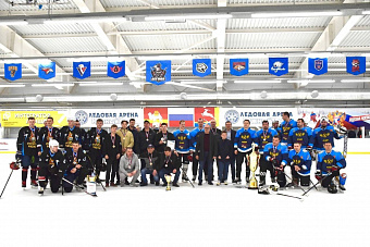 В Южноуральске состоялся финал открытого турнира по хоккею с шайбой