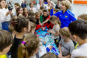 Школьники Южноуральска соревновались с профессиональными спортсменами