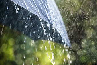 В понедельник обещают кратковременные дожди и грозы