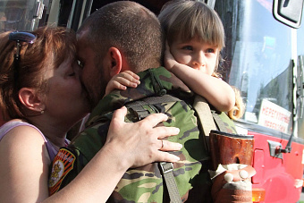 Выплаты на детей можно получить только при отправке из военкоматов региона