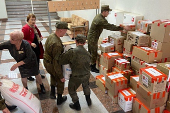 Жители региона собрали 15 тонн гуманитарной помощи для челябинского батальона