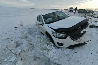 Возле Троицка в аварии погиб водитель