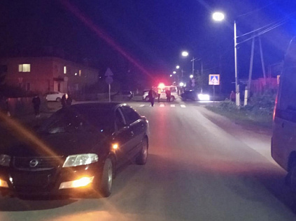 В Увельского районе водитель сбил женщину на пешеходном переходе