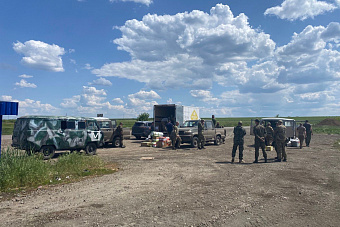 Южноуральцы привезли гуманитарную помощь в зону СВО