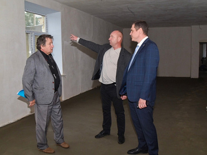 В Дворце единоборств полным ходом идет капремонт